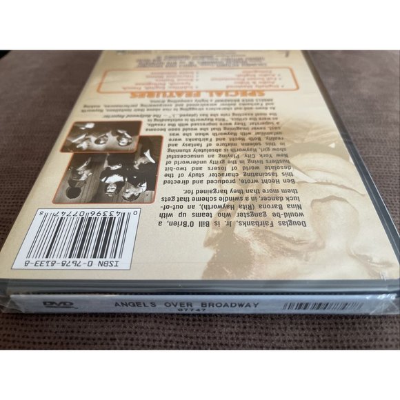 Angels Over Broadway - DVD - Douglas Fairbanks Jr, Rita Hayworth - NEW - Picture 3 of 3